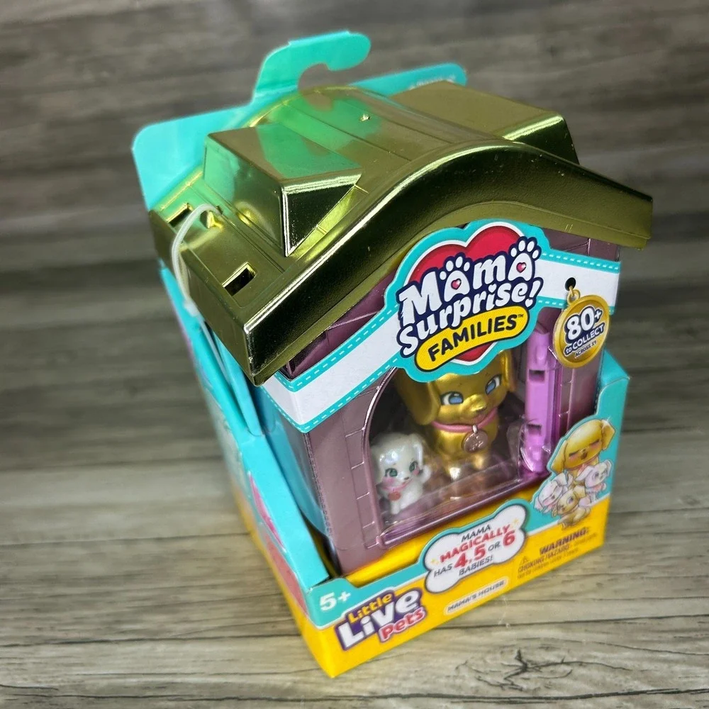 Little Live Pets Mama Surprise Families Golden Retriever Limited Edition Sealed